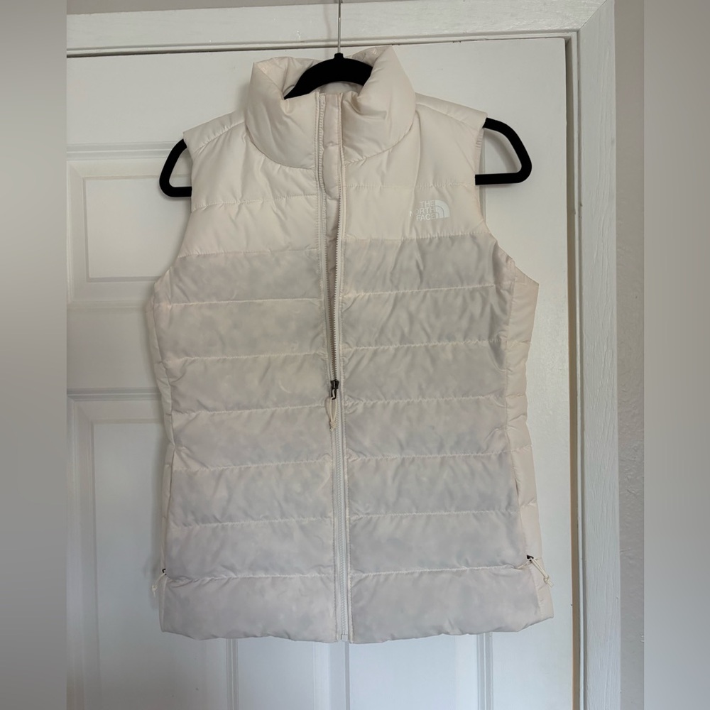 The North Face Women's Off-White Quilted Vest